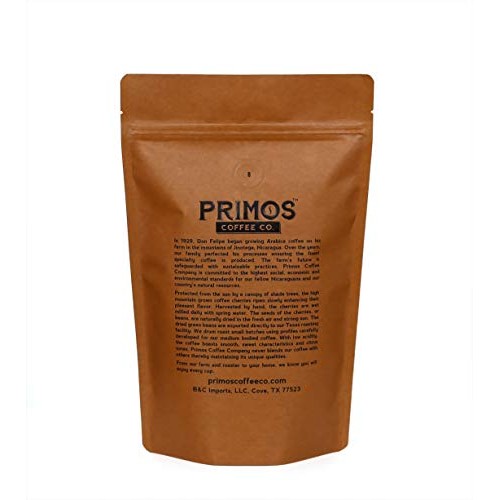 Single Origin Specialty Coffee, Medium Grind, Primos Coffee Co Single Origin Specialty Coffee, Medium Grind, Primos Coffee Co
