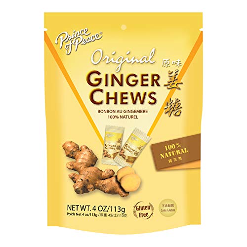 Ginger Chews Original Prince Of Peace 4 Oz Bag