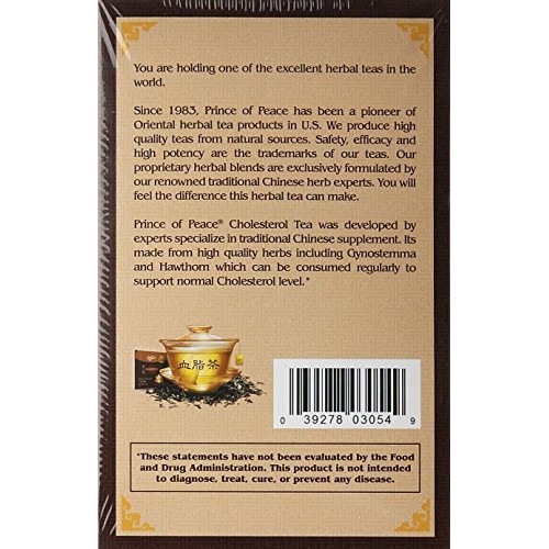 Prince Of Peace Cholesterol Herbal Tea 18 Bag, 0.02 Pound
