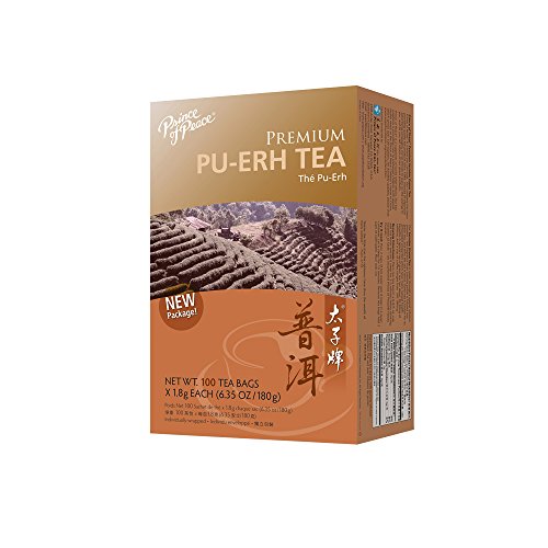 Prince Of Peace Tea Premium Pu-Erh Tea, 100 Teabags