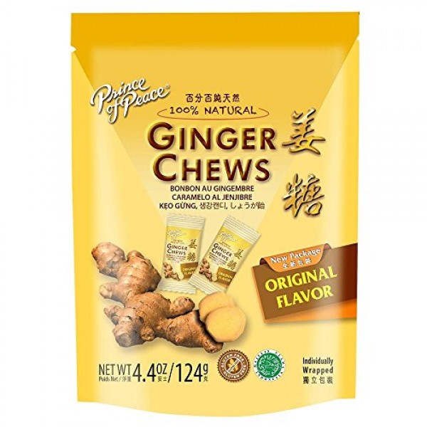 Prince of Peace 100% Natural Ginger Candy -- 4.4 oz
