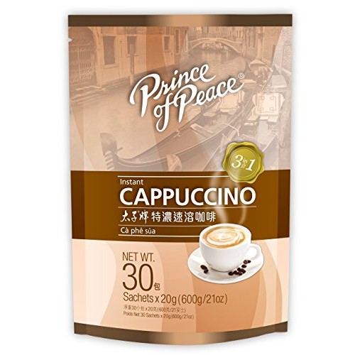 Prince Of Peace 3 In 1 Instant Cappuccino 30 Sachets