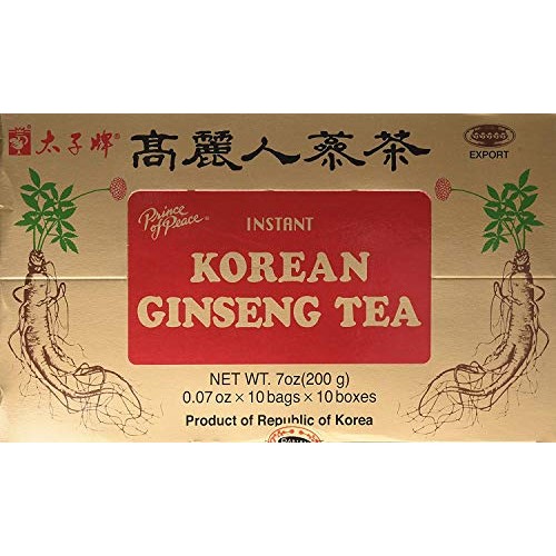 Prince Of Peace Instant Korean Panax Ginseng Tea - 100 Count