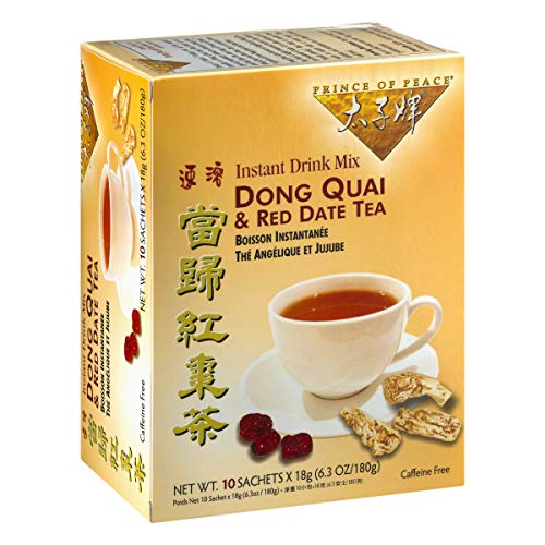 Prince Of Peace Dong Quai &Amp; Red Date Instant Tea 10 Tea Bags Pa