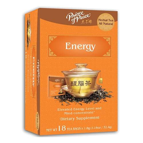 Prince of Peace Energy Tea, 2 Pack - 18 Tea Bags Each – Energy T...