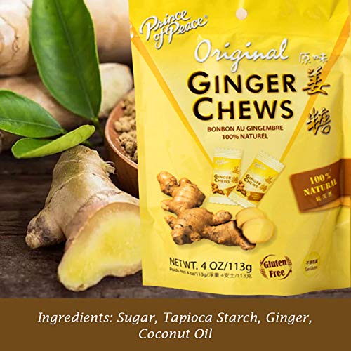 Prince Of Peace Ginger Chews Candy Original Flavor — Sweet And S