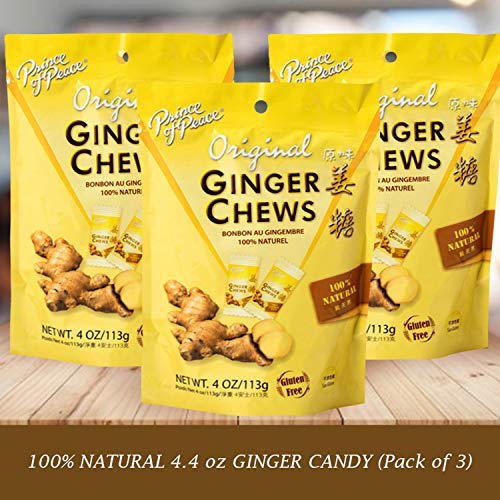 Prince Of Peace Ginger Chews Candy Original Flavor — Sweet And S