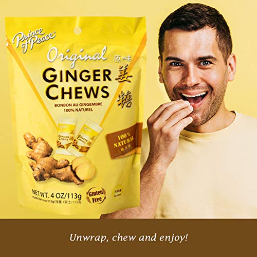 Prince Of Peace Ginger Chews Candy Original Flavor — Sweet And S