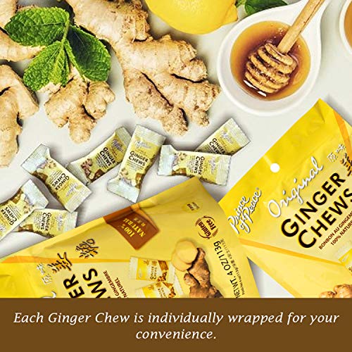 Prince Of Peace Ginger Chews Candy Original Flavor — Sweet And S