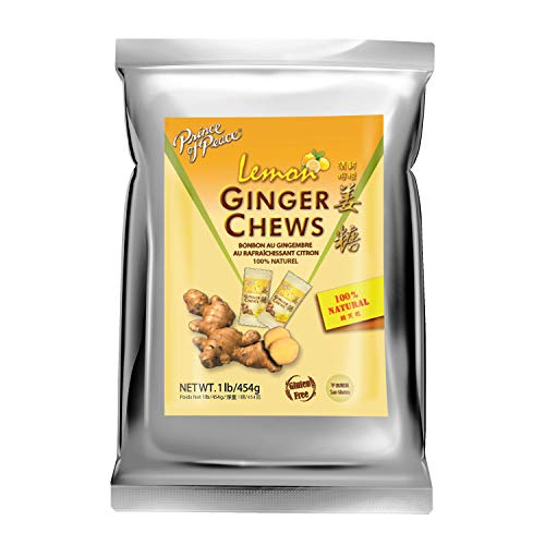 Prince Of Peace Ginger Chews With Lemon, 1 Lb. – Candied Ginger