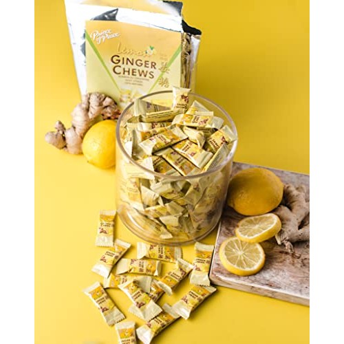 Prince of Peace Ginger Chews with Lemon, 2.2lb/1 kg. – Candied G...