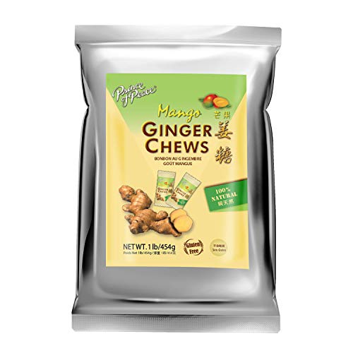 Prince Of Peace Ginger Chews With Mango, 1 Lb. – Candied Ginger
