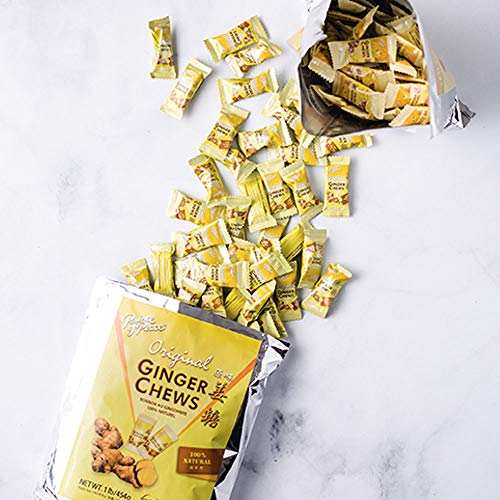 Prince Of Peace Original Ginger Chews, 1 Lb. – Candied Ginger –