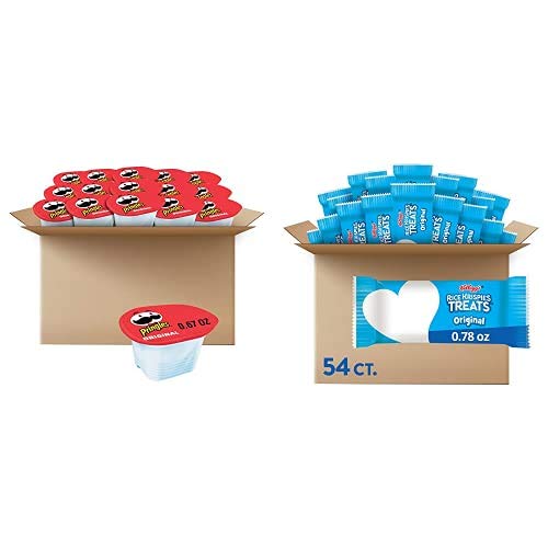 Kelloggs Bulk Snack Box, Pringles Original Potato Crisps Chips