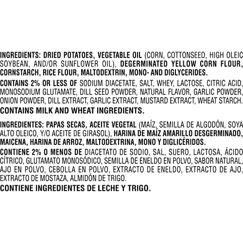 Pringles Screamin Dill Pickle Potato Crisps, 5.5 Ozpackaging M