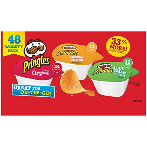 Pringles Bulk Single Serve Packs, 48 Count