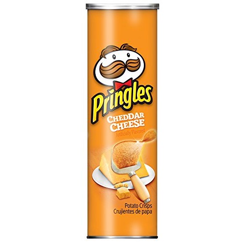 Pringles Cheddar Cheese Potato Crisps, 5.5 Ounce
