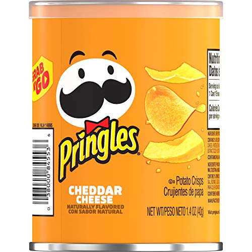 Pringles, Crisps, Cheddar Cheese, 1.41 Oz 12 Count