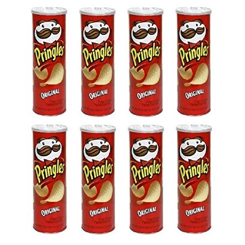 Pringles Original 5.96Oz By Pringles Pack Of 8