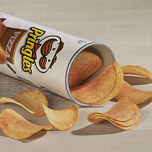 Pringles Pizza Flavored Potato Crisps Large, 5.5 oz - Pack of 6