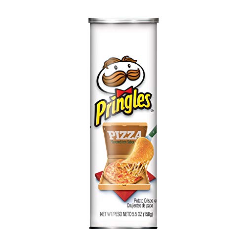 Pringles Pizza Potato Chips 5.5 Oz Cans - Pack Of 2