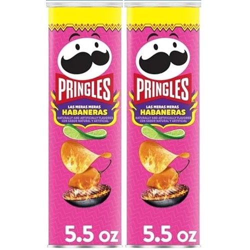 Pringles Potato Chip Crisps Chips Crisps Can Las Meras Meras Ha...