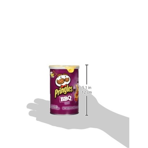 Pringles Potato Crisps Bbq, 2.5 Oz