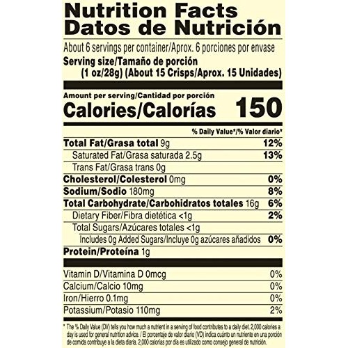 Pringles Potato Crisps Chips, Cheddar Cheese Flavored, 5.5 Oz Can