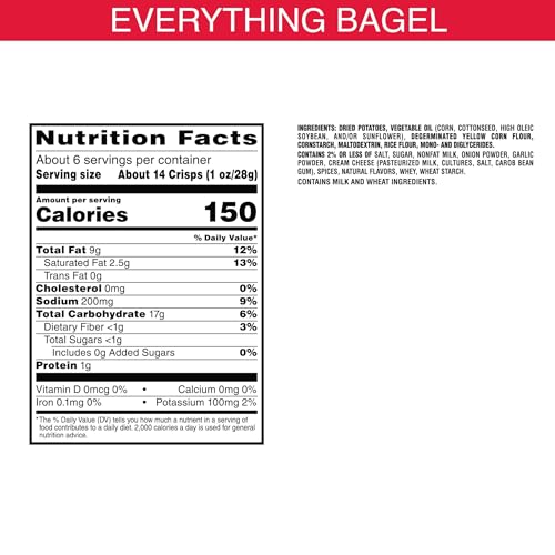 Pringles Potato Crisps Chips, Lunch Snacks, On-The-Go Snacks, Gr...