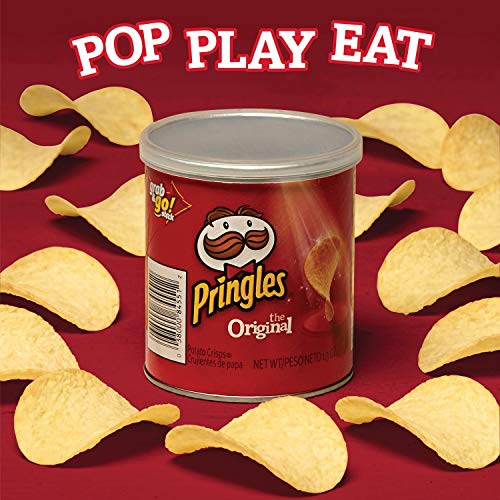 Pringles Potato Crisps Chips, Original, 1.3Oz 12 Count