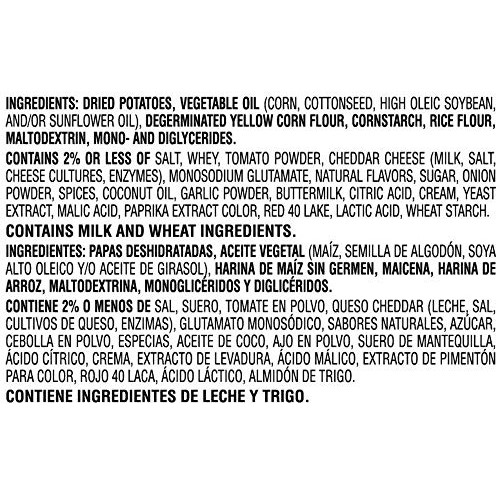 Pringles Potato Crisps Chips, Pizza Flavored, 5.5 Oz Can