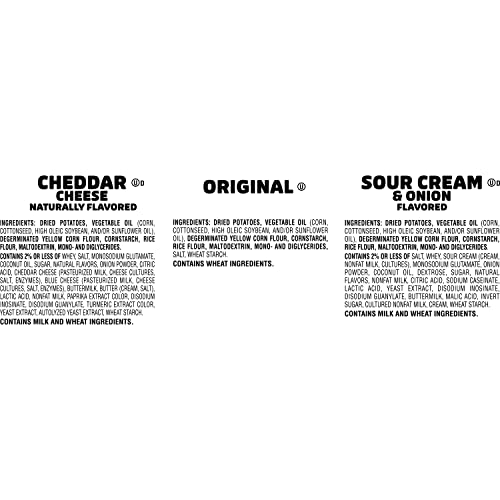 Pringles Potato Crisps Chips Variety Pack, Lunch Snacks, Office