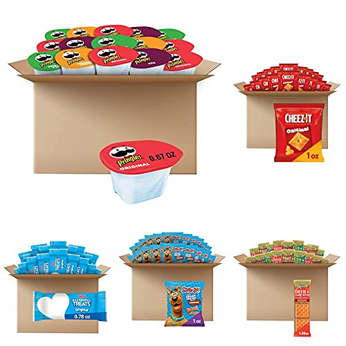 Pringles, Potato Crisps Chips With Cheez-It Original Baked Snack