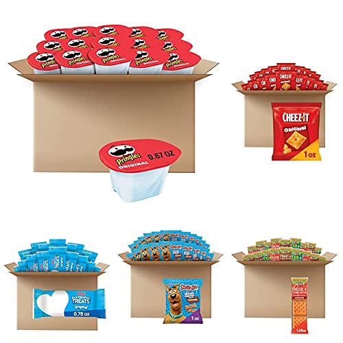 Pringles Potato Crisps Chips With Cheez-It Original Baked Snack