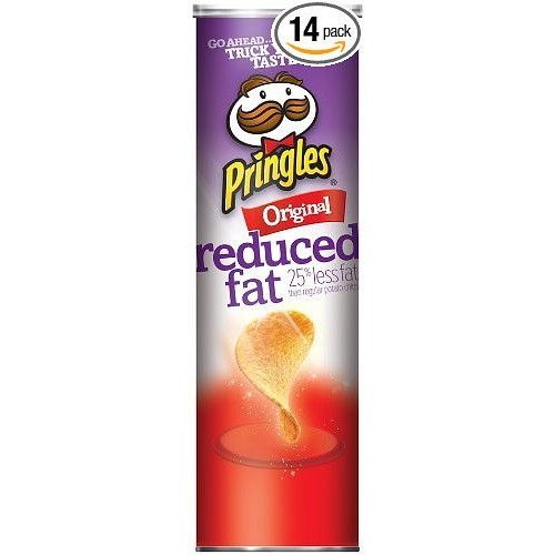 Pringles Reduced Fat Original Super Stack, 5.32 Ounce [Pack Of 4]