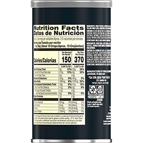 Pringles Scorchin, Potato Crisps Chips, Cheddar, Snacks On The