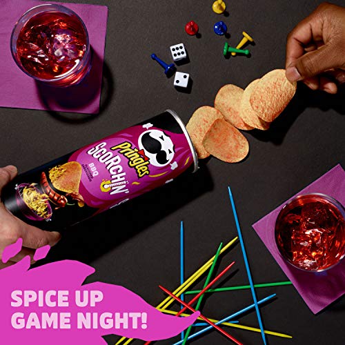 Pringles Scorchin Bbq Potato Crisps, 5Oz
