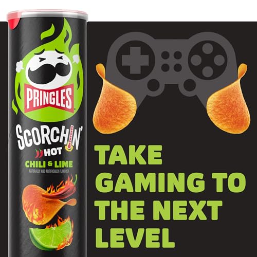 Pringles Scorchin Potato Crisps Chips, Spicy Snacks, On-the-Go ...