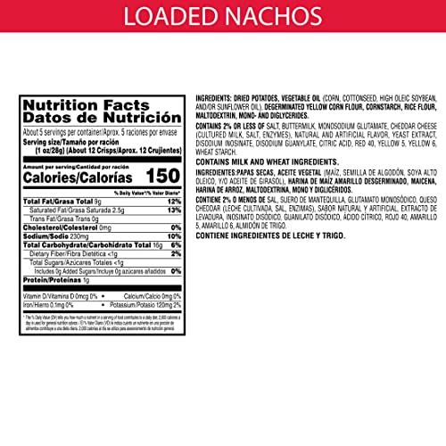 Pringles Scorchin Wavy Potato Crisps Chips, Lunch Snacks, Spicy...