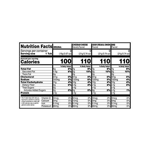 Pringles Snack Pack Care Package, Pringles Potato Crisps Chips V