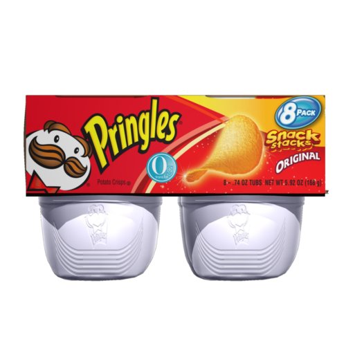 Pringles Snack Stacks, Original, 8-Count, 0.74-Ounce Cups Pack