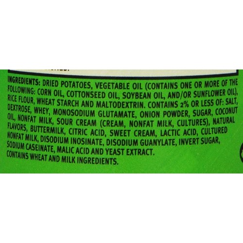 Pringles Sour Cream And Onion Grab And Go Pack, 2.5 Ounce Pack