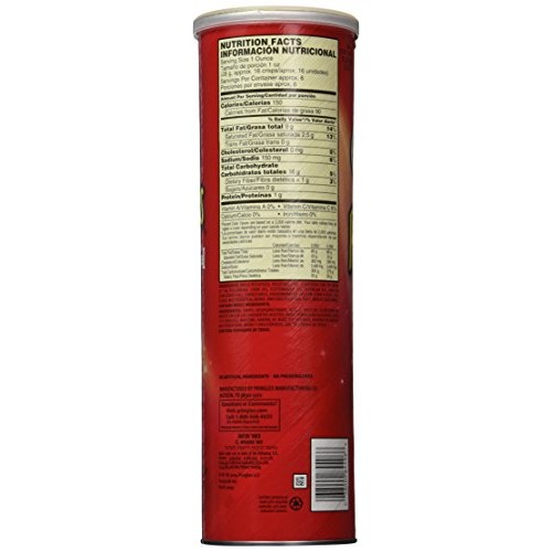 Pringles Super Stack Potato Crisps, Original 5.68 Oz Pack Of 6