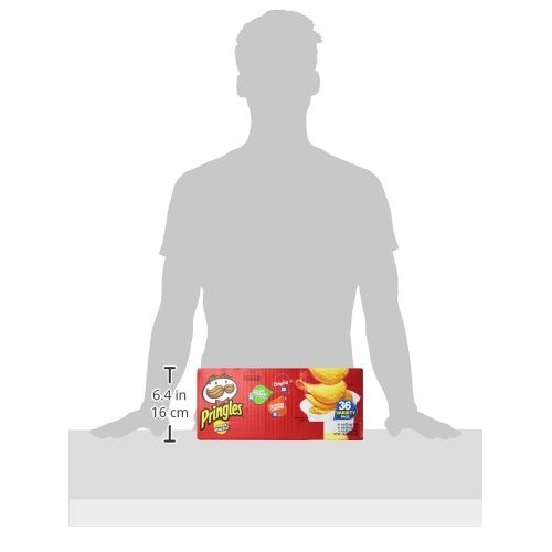 Pringles Variety Pack Potato Chips - 36 Individual Packs Snack S