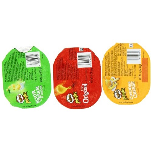 Pringles Variety Pack Potato Chips - 36 Individual Packs Snack S