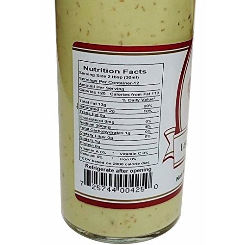 Prissys Of Vidalia Lemon Caper Sauce, 12 Fl Oz Pack Of 3