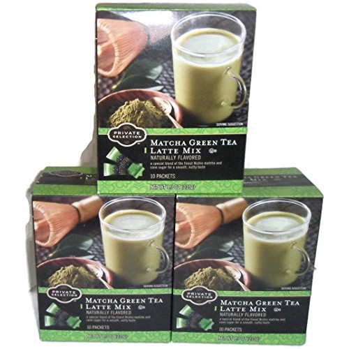 Private Selection Matcha Green Tea Latte Mix..10 packets per box