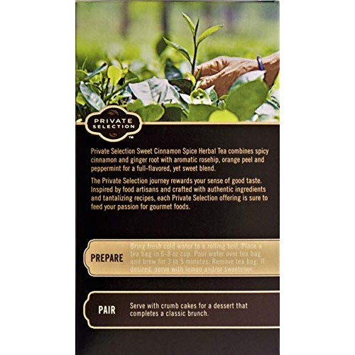 Private Selection Sweet Cinnamon Spice Herbal Tea Caffeine-Free