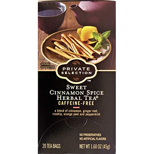 Private Selection Sweet Cinnamon Spice Herbal Tea Caffeine-Free