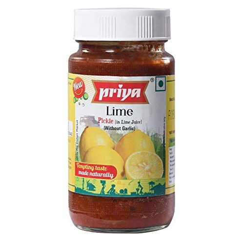 Priya Lime Pickle Without Garlic